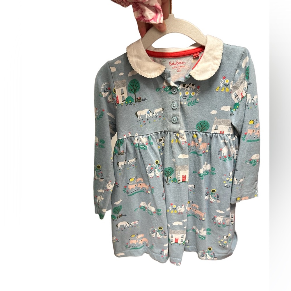 Baby Boden Farm Dress